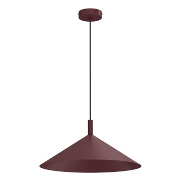 Rippvalgusti kaabliga ANEGA 1xGX53/15W/230V läbimõõt 40 cm bordoopunane