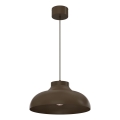 Rippvalgusti kaabliga BASCA 1xE27/15W/230V pruun
