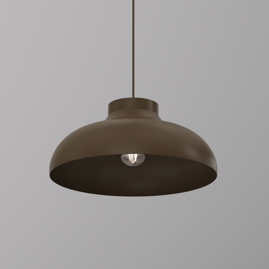 Rippvalgusti kaabliga BASCA 1xE27/15W/230V pruun