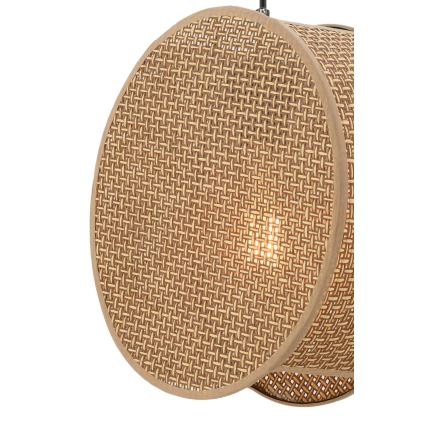 Rippvalgusti kaabliga BIG DRUM 1xE27/60W/230V pruun