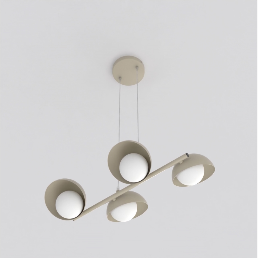 Rippvalgusti kaabliga BOOM 4xG9/8W/230V beež