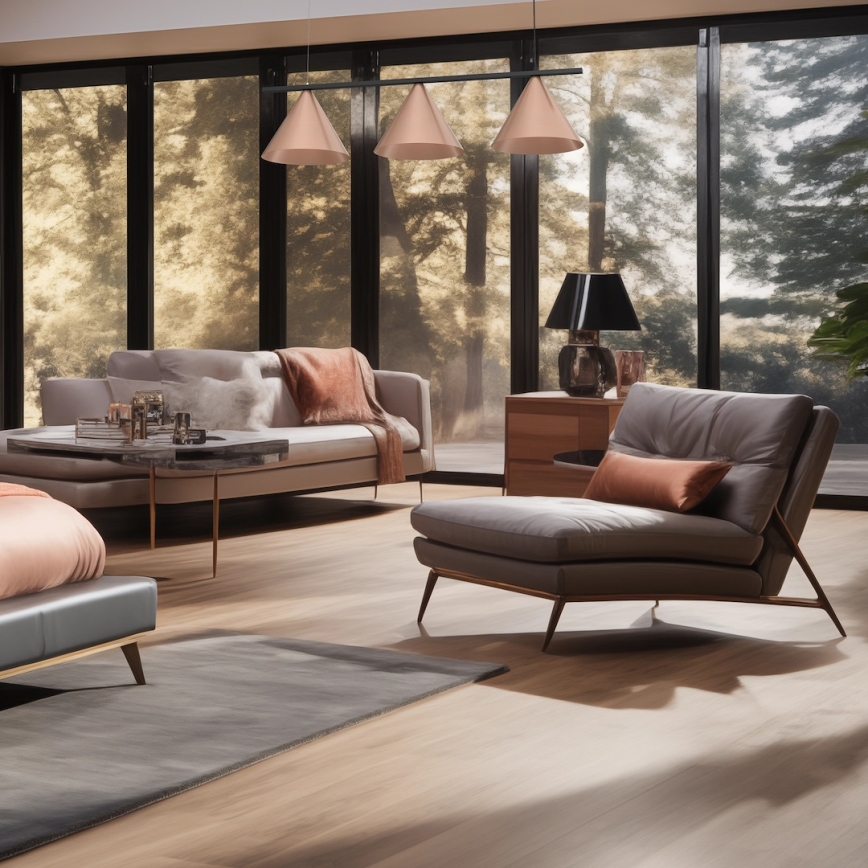 Rippvalgusti kaabliga CAPITAL 3xGX53/15W/230V roosakuld