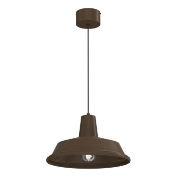 Rippvalgusti kaabliga CLASS 1xE27/15W/230V, pruun