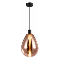 Rippvalgusti kaabliga DENSO 1xGU10/10W/230V läbimõõt 30 cm vask/must