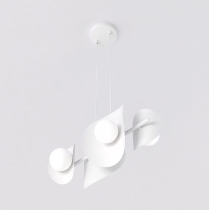 Rippvalgusti kaabliga ELEMENTI 4xG9/8W/230V valge