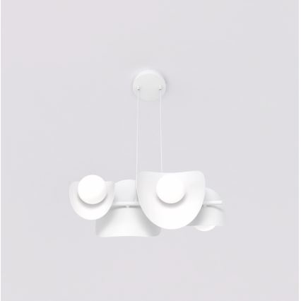 Rippvalgusti kaabliga ELEMENTI 4xG9/8W/230V valge