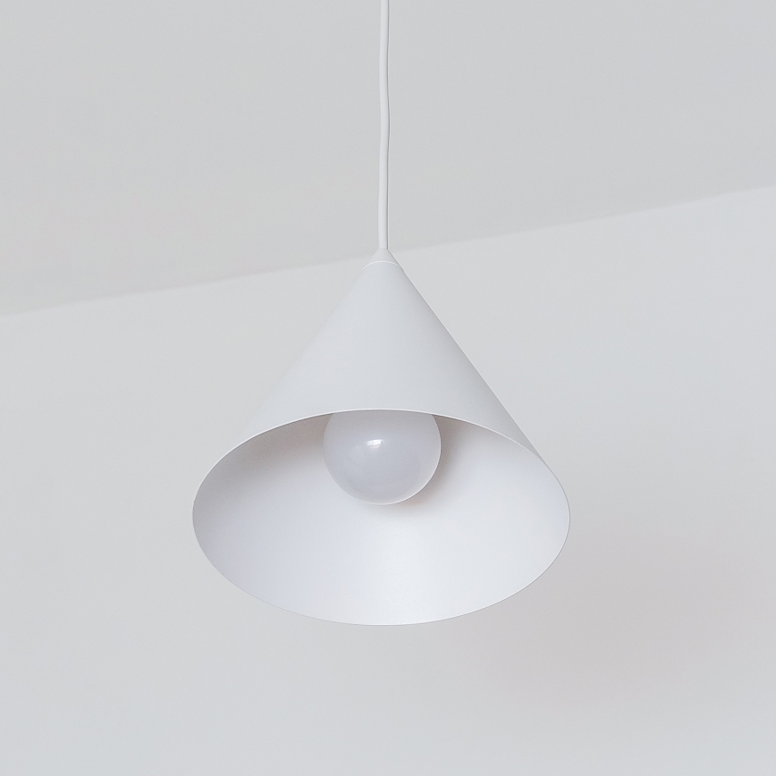 Rippvalgusti kaabliga ETNA II 1xE27/15W/230V läbimõõt 18,5 cm valge