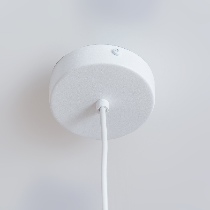 Rippvalgusti kaabliga ETNA II 1xE27/15W/230V läbimõõt 18,5 cm valge