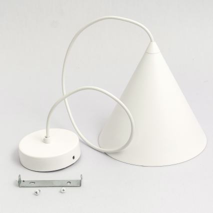 Rippvalgusti kaabliga ETNA II 1xE27/15W/230V läbimõõt 18,5 cm valge
