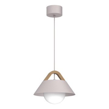 Rippvalgusti kaabliga FUNDA 1xE27/15W/230V kreemjas