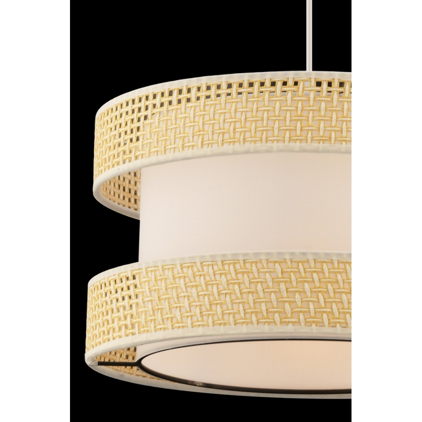 Rippvalgusti kaabliga HALO 1xE27/60W/230V, kreemjas/beež