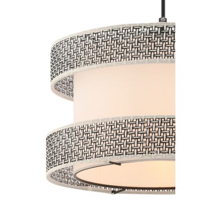 Rippvalgusti kaabliga HALO 1xE27/60W/230V kreemjas/hall