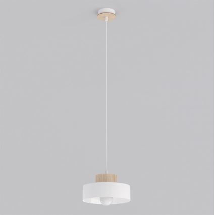 Rippvalgusti kaabliga KIVI 1xE27/15W/230V valge