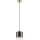 Rippvalgusti kaabliga LIAH 1xE27/15W/230V kuldne/suitsune pruun
