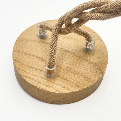 Rippvalgusti kaabliga LOOMIS 3xE27/15W/230V 83 cm beež/tamm