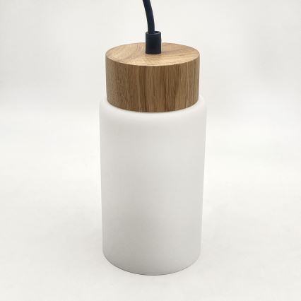 Rippvalgusti kaabliga MARKUS 1xE27/15W/230V must/tamm