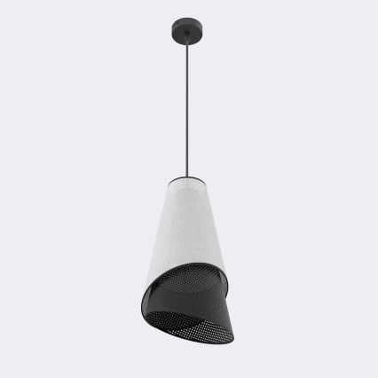 Rippvalgusti kaabliga MODA 1xE27/15W/230V hall/must