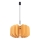 Rippvalgusti kaabliga MULA 1xE27/15W/230V, läbimõõt 45 cm, kollane