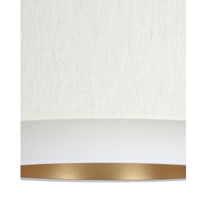 Rippvalgusti kaabliga NATIA 1xE27/60W/230V, läbimõõt 45 cm, valge