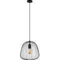 Rippvalgusti kaabliga OVELLA 1xE27/15W/230V läbimõõt 36 cm must