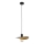 Rippvalgusti kaabliga SAVANA 1xE27/15W/230V läbimõõt 39 cm must/kuldne