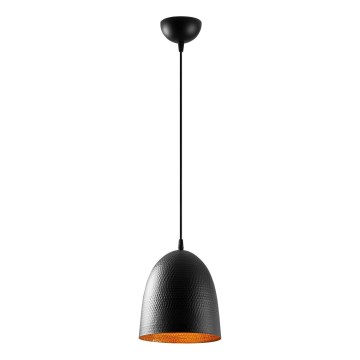 Rippvalgusti kaabliga TATTOO 1xE27/40W/230V, läbimõõt 20 cm, must