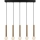 Rippvalgusti kaabliga TEMPO 5xE27/40W/230V kuldne
