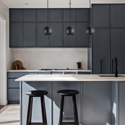 Rippvalgusti kaablil 1xGU10/10W/230V, läbimõõt 11 cm, massiivne/saar