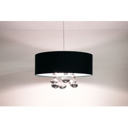 Rippvalgusti kaablil BUBBLE 1xE27/60W/230V Ø 40 cm, roheline