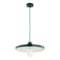 Rippvalgusti kaablil ETERI 1xE27/15W/230V roheline