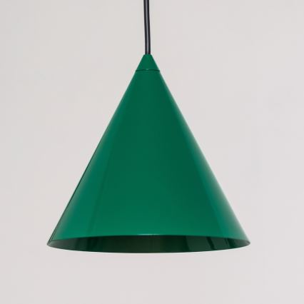 Rippvalgusti kaablil ETNA II 1xE27/15W/230V Ø 18,5 cm roheline