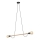Rippvalgusti kaablil HELIX 2xE27/15W/230V must/beež