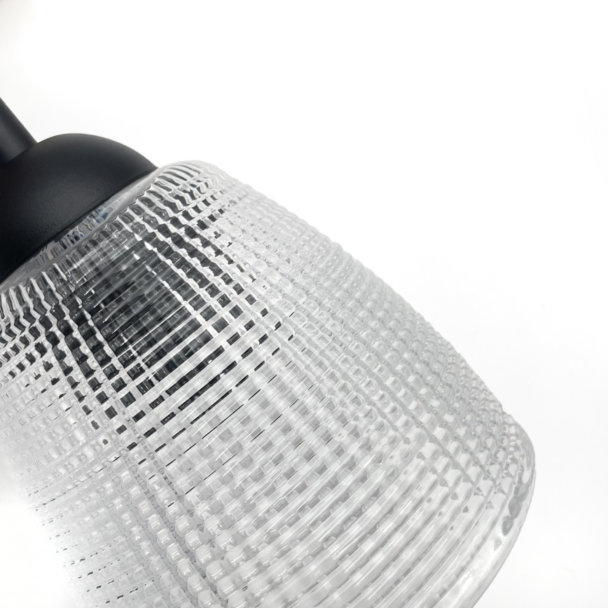 Rippvalgusti kaablil LEANDRA 3xE27/15W/230V tamm/must