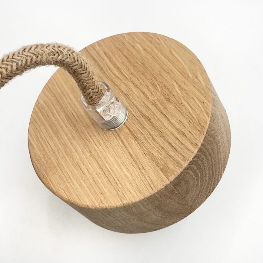 Rippvalgusti kaablil LOOMIS 5xE27/15W/230V 130 cm beež/tamm