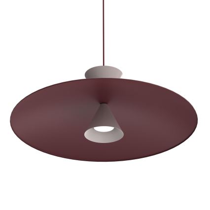 Rippvalgusti kaablil MISTIC 1xGX53/15W/230V burgundipunane
