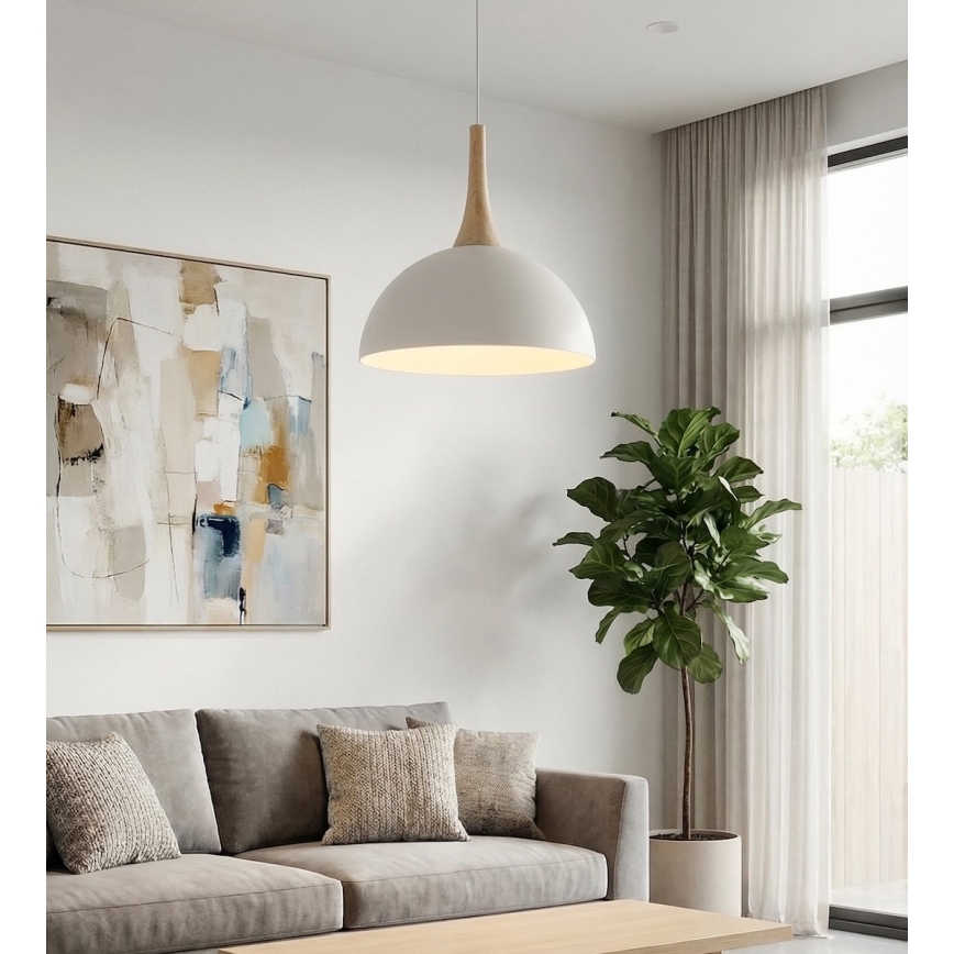 Rippvalgusti kaablil NAUTICA 1xGX53/12W/230V valge