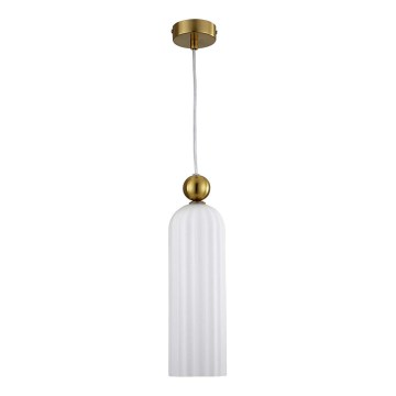 Rippvalgusti kaablil PIEGA 1xE14/40W/230V messing/valge