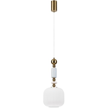 Rippvalgusti kaablil ROYAL 1xE27/15W/230V kuldne/valge