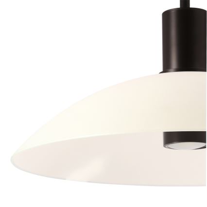 Rippvalgusti kaablil TEDIN 1xGU10/15W/230V valge/must