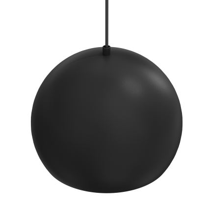 Rippvalgusti nööriga SOOL 1xE27/15W/230V, läbimõõt 27 cm, must