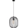 Rippvalgusti OVELLA nööril 1xE27/15W/230V läbimõõt 34 cm must