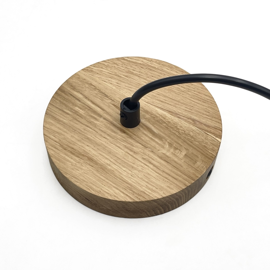 Rippvalgusti PIA 1xE27/60W/230V Ø 30 cm, tamm