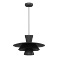 Rippvalgusti PLATO kaabliga 1xE27/15W/230V must