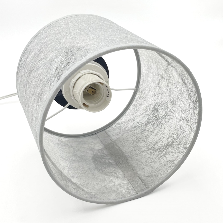 Rippvalgusti ROSA kaabliga 1xE27/60W/230V must/hall