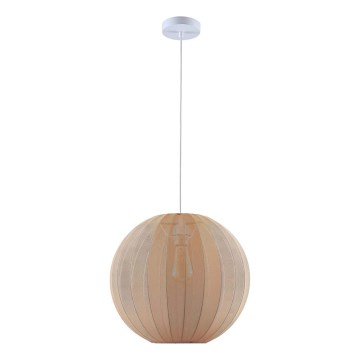 Rippvalgusti SENSAI kaabliga 1xE27/20W/230V, Ø 40 cm, beež