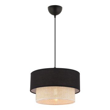 Riputatav lamp ECHO 1xE27/60W/230V must/kreem