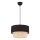 Riputatav lamp ECHO 1xE27/60W/230V must/kreem