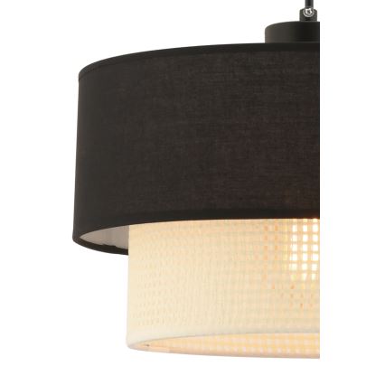 Riputatav lamp ECHO 1xE27/60W/230V must/kreem