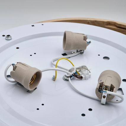 Ripats köis OAK 3xE27/60W/230V tamm ? 47,5 cm