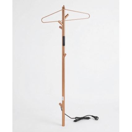 Riputuskonks elektrilisele rätiku kuivatile, 45x12,2 cm, vaskviimistlusega